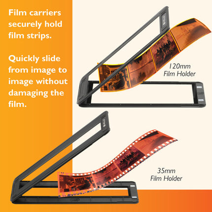 Vello Film Digitizador 35mm y 120 para Smartphones con LED y Mando Bluetooth