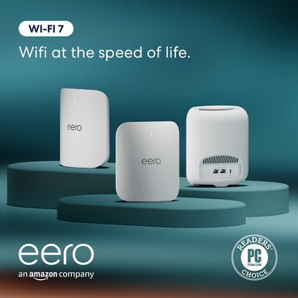 eero Pro 7 BE3900 Sistema Wi-Fi Mesh Tri banda 6000 ft² 3.9 Gb/s