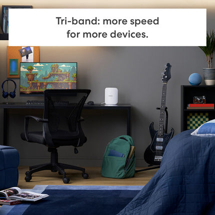 eero Pro 7 BE3900 Sistema Wi-Fi Mesh Tri banda 6000 ft² 3.9 Gb/s