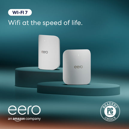 eero Pro 7 BE3900 Sistema Wi-Fi 7 Malla Tri-Banda 3.9 Gb/s 4000 ft² Coverage
