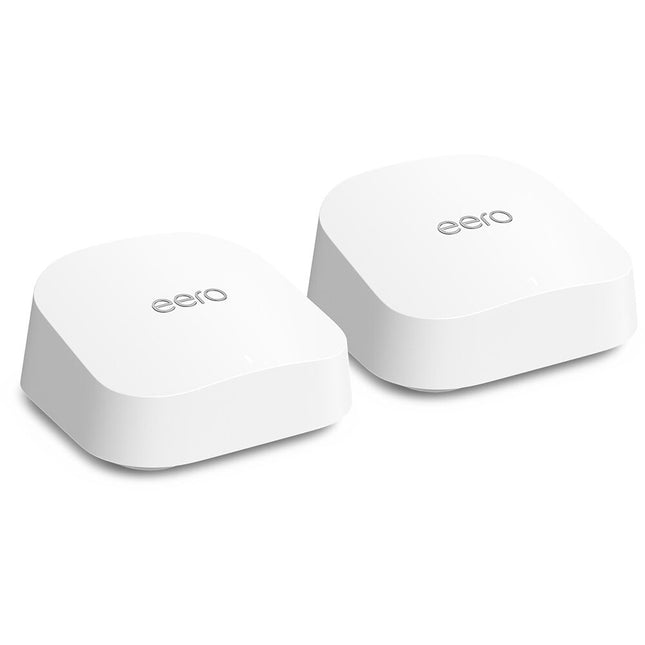 eero 7 BE1800 Sistema Wi-Fi en Malla Dual Banda 1800 Mb/s 2.5G 2 Piezas