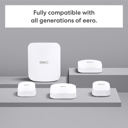 eero 7 BE1800 Sistema Wi-Fi 7 Malla Dual-Banda 1800 Mb/s 6000 pies² 3 Piezas