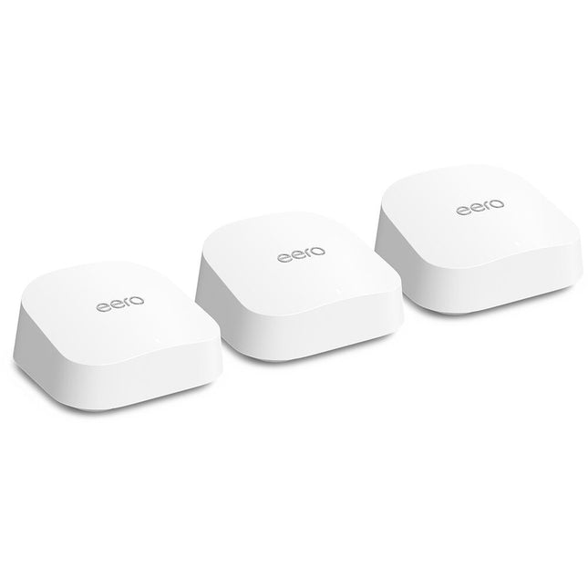 eero 7 BE1800 Sistema Wi-Fi 7 Malla Dual-Banda 1800 Mb/s 6000 pies² 3 Piezas