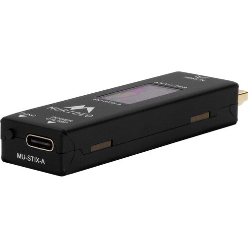 Murideo STIX Analizador de Señal HDMI 2.1 8K30 4K120 con Pantalla Compacta