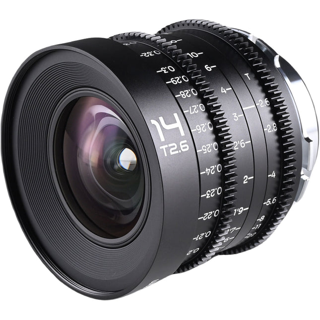 Venus Optics Laowa 14mm T2.6 Zero-D Lente Cine Full Frame VV con Estuche Rígido