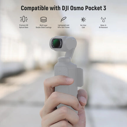 Neewer Filtro de Difusión VND para DJI Osmo Pocket 3 ND2 ND32 1 4 Grado
