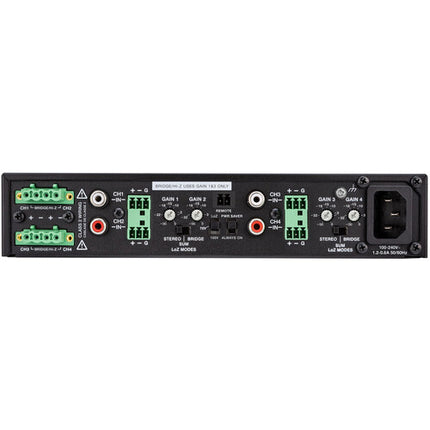 Crestron AMP-X300 Amplificador de 4 Canales 300W 4 8 Ohm 70 100V