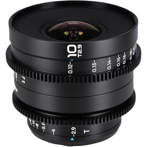 Venus Optics Laowa 10mm T2.9 Zero-D Óptica Cine Full Frame con Estuche Rígido