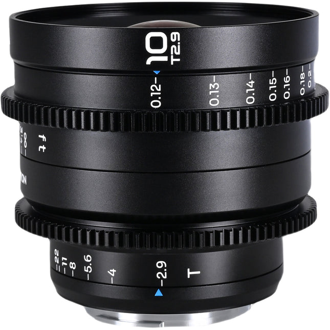 Venus Optics Laowa 10mm T2.9 Zero-D Óptica Cine Full Frame con Estuche Rígido