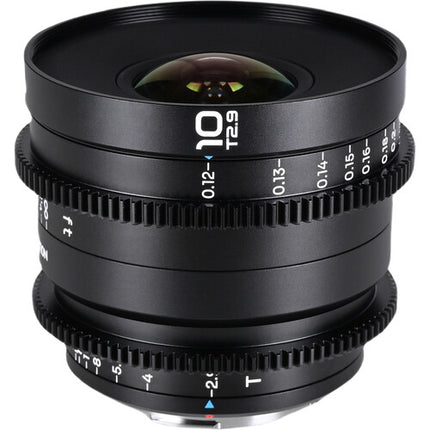 Venus Optics Laowa 10mm T2.9 Zero-D Lente Cine Ultra Gran Angular FOV 130° Estuche rígido