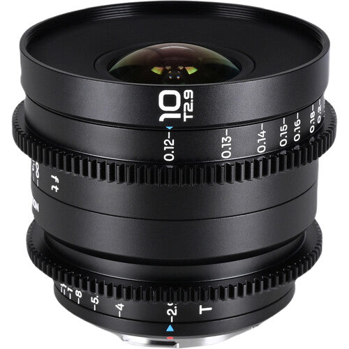 Venus Optics Laowa 10mm T2.9 Zero-D Lente Cine Ultra Gran Angular FOV 130° Estuche rígido