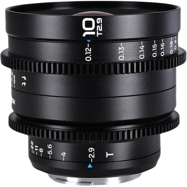 Venus Optics Laowa 10mm T2.9 Zero-D Lente Cine Ultra Gran Angular FOV 130° Estuche rígido