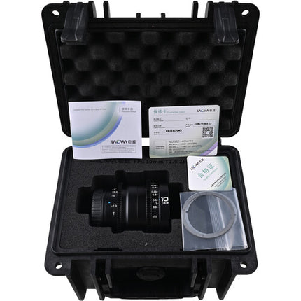 Venus Optics Laowa 10mm T2.9 Zero-D Lente Cine Full Frame 130º FOV Nikon Z