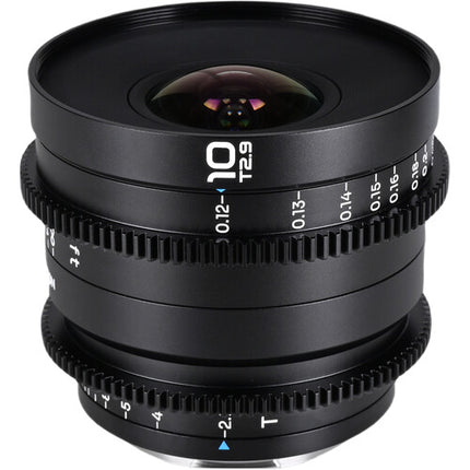 Venus Optics Laowa 10mm T2.9 Zero-D VV Objetivo Cine Canon RF 130° FOV 4.7" Distancia Mínima