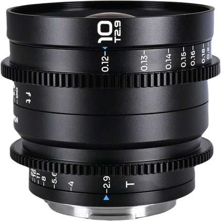 Venus Optics Laowa 10mm T2.9 Zero-D VV Objetivo Cine Canon RF 130° FOV 4.7" Distancia Mínima