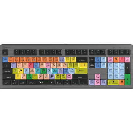Logickeyboard ASTRA 2 Teclado retroiluminado USB para Apple Logic Pro X Mac