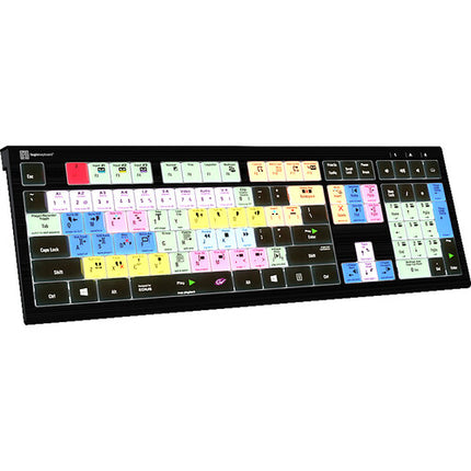 Logickeyboard ASTRA 2 Teclado Retroiluminado para Grass Valley Edius X 108 Teclas USB