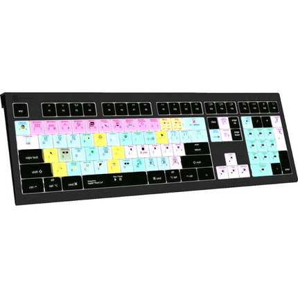 Logickeyboard ASTRA 2 Teclado Retroiluminado para Apple Final Cut Pro X 108 Teclas USB Tipo A