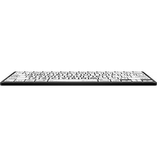 Logickeyboard Mini Teclado Bluetooth Impresión Grande 32.8' Compatible Apple