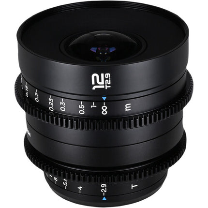Venus Optics Laowa 12mm T2.9 Cine lente Sony E Full Frame 122° FOV Hard Case