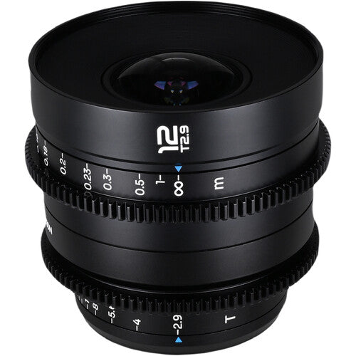 Venus Optics Laowa 12mm T2.9 Cine lente Sony E Full Frame 122° FOV Hard Case