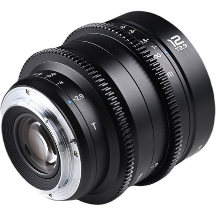 Venus Optics Laowa 12mm T2.9 Cine lente Sony E Full Frame 122° FOV Hard Case