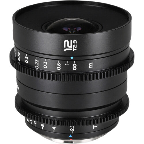 Venus Optics Laowa 12mm T2.9 Lite Zero-D Lente Cine Full Frame y VV