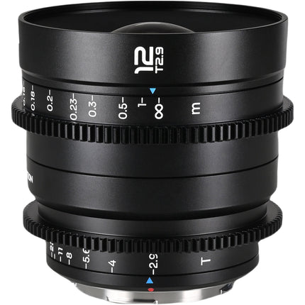 Venus Optics Laowa 12mm T2.9 Lite Zero-D Lente Cine Full Frame y VV