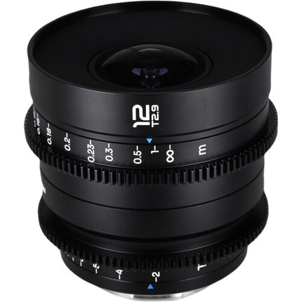 Venus Optics Laowa 12mm T2.9 Lente Cine Full Frame Zero-D 122º FOV Hard Case