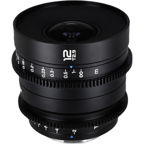 Venus Optics Laowa 12mm T2.9 Lente Cine Full Frame Zero-D 122º FOV Hard Case