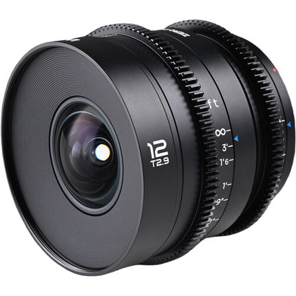 Venus Optics Laowa 12mm T2.9 Lente Cine Full Frame Zero-D 122º FOV Hard Case