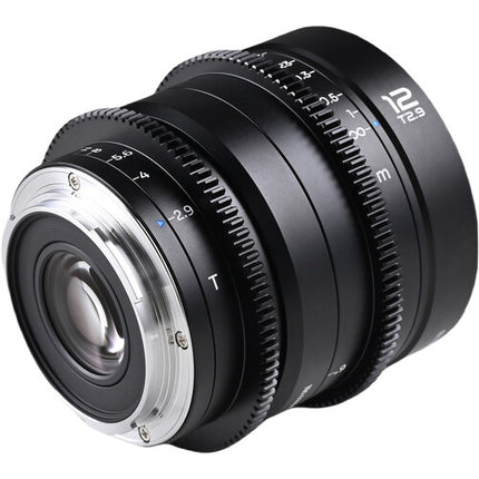 Venus Optics Laowa 12mm T2.9 Lente Cine Full Frame Zero-D 122º FOV Hard Case