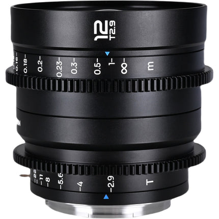 Venus Optics Laowa 12mm T2.9 Lente Cine Full Frame Zero-D 122º FOV Hard Case