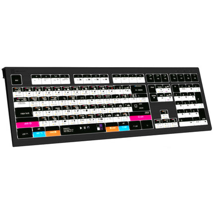 Logickeyboard ASTRA 2 teclado retroiluminado Mac 108 teclas USB con atajos para Premiere Pro