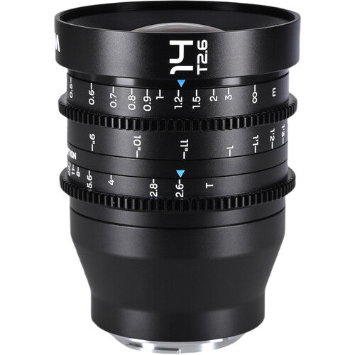 Venus Optics Laowa 14mm T2.6 Zero-D Lente de Cine Sony E FOV 117.8° 77mm filtro estuche rígido