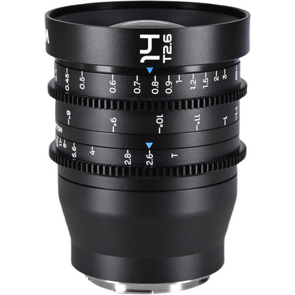 Venus Optics Laowa 14mm T2.6 Zero-D Lente Cine formato Full Frame 117.8° FOV estuche rigido
