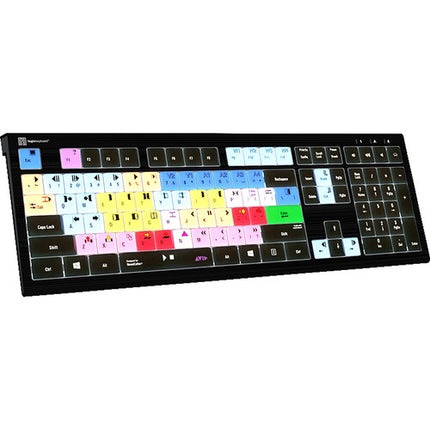 Logickeyboard ASTRA 2 Teclado Retroiluminado para Avid NewsCutter USB 104 Teclas