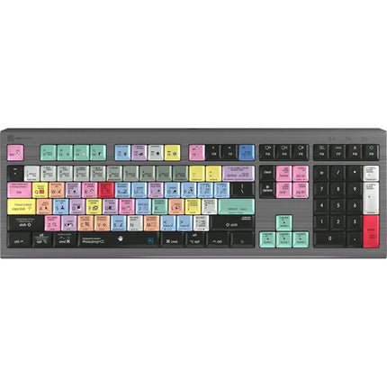 Logickeyboard ASTRA 2 teclado retroiluminado para Adobe Photoshop CC Mac USB