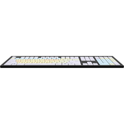 Logickeyboard Dyslexie Teclado para Dislexia con Fuente Especial 2 USB 2.0 Puertos y LogicLight Gratis