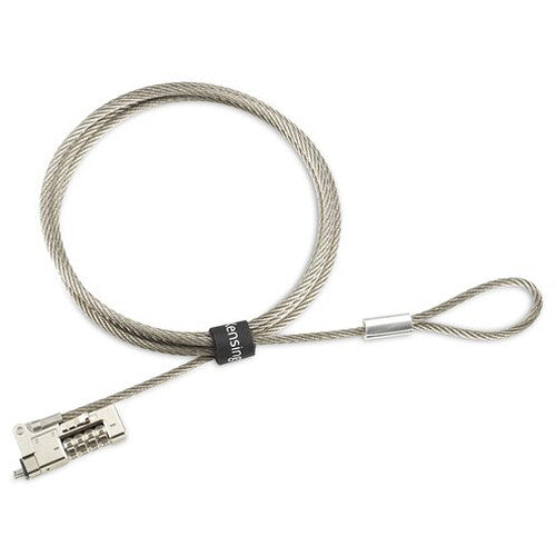 Kensington Slim NanoSaver 2.0 EQ Cerradura para Portátil con Código 4 Dígitos y Cable de Acero 1.8 m