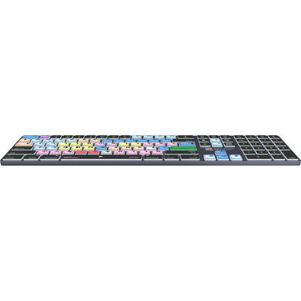 Logickeyboard TITAN Teclado inalámbrico para Avid Media Composer Classic Mac Bluetooth USB-C Retroiluminado