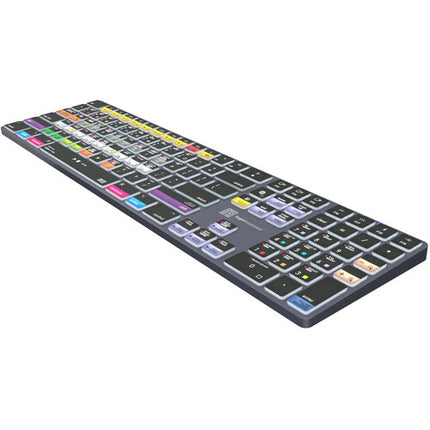 Logickeyboard TITAN Ableton Live Teclado inalámbrico para Mac Bluetooth USB-C Retroiluminado