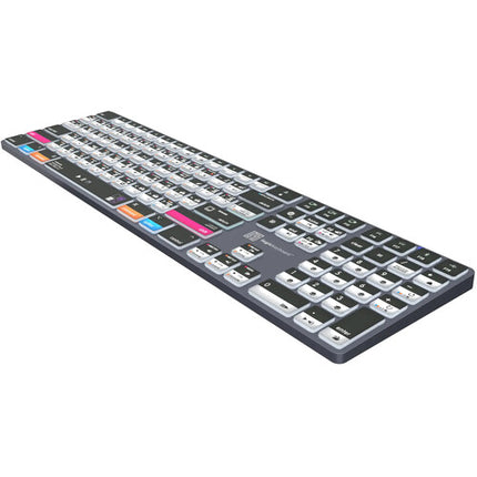 Logickeyboard TITAN Teclado Inalámbrico para Adobe con 220 Atajos y Batería Recargable