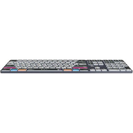 Logickeyboard TITAN Teclado Inalámbrico para Adobe con 220 Atajos y Batería Recargable