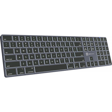 Logickeyboard TITAN teclado inalámbrico retroiluminado para Mac Bluetooth USB-C batería 300 horas