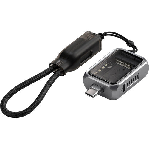 Satechi Mini NVMe SSD Caja con Puerto USB-C 3.2 Gen 2 y Ventilador Activo