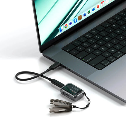 Satechi Mini NVMe SSD Caja con Puerto USB-C 3.2 Gen 2 y Ventilador Activo
