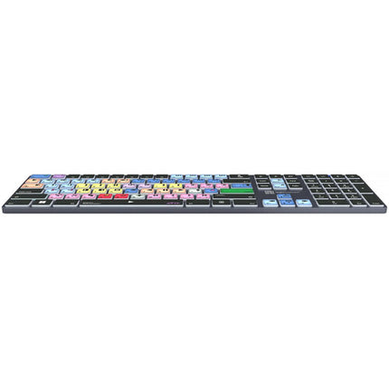 Logickeyboard Avid Media Composer TITAN Teclado inalámbrico retroiluminado 108 teclas batería recargable Bluetooth 30' compatible Windows