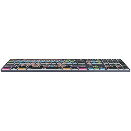 Logickeyboard Cockos Reaper TITAN Teclado inalámbrico retroiluminado 108 teclas Bluetooth 30 ft Windows