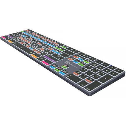 Logickeyboard Cockos Reaper TITAN Teclado inalámbrico retroiluminado 108 teclas Bluetooth 30 ft Windows